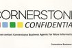 Confidential listing c/o Cornerstone Business Agents