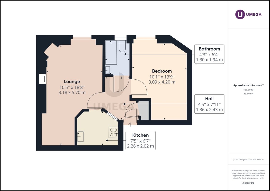 P2796 Balcarres Street, Morningside, Edinburgh Umega