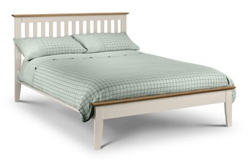 Salerno Two Tone King Size Bed