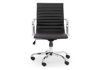 Gio Office Chair Black/Chrome