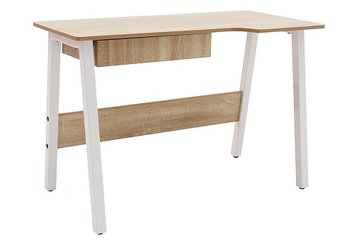 Greyson Desk - Timber/White