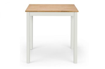 Coxmoor Ivory/Oak Compact Square Dining Table