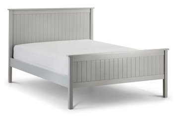 Maine Dove Grey Single Bed