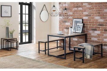 Tribeca Dining Table and Bench Set