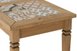 Salvador Tile Top Coffee Table - Distressed Waxed Pine