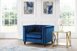 Washington Armchair - Blue Velvet