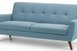 Monza 3 Seater Sofa - Blue Linen