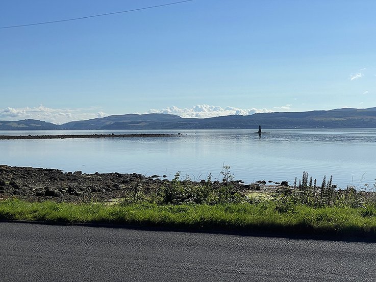 Toward Bay,  Shore Road, Toward