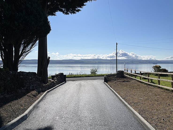 Toward Bay,  Shore Road, Toward